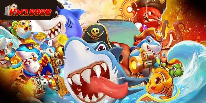 Giao diện rực rỡ của bắn cá KM1888B